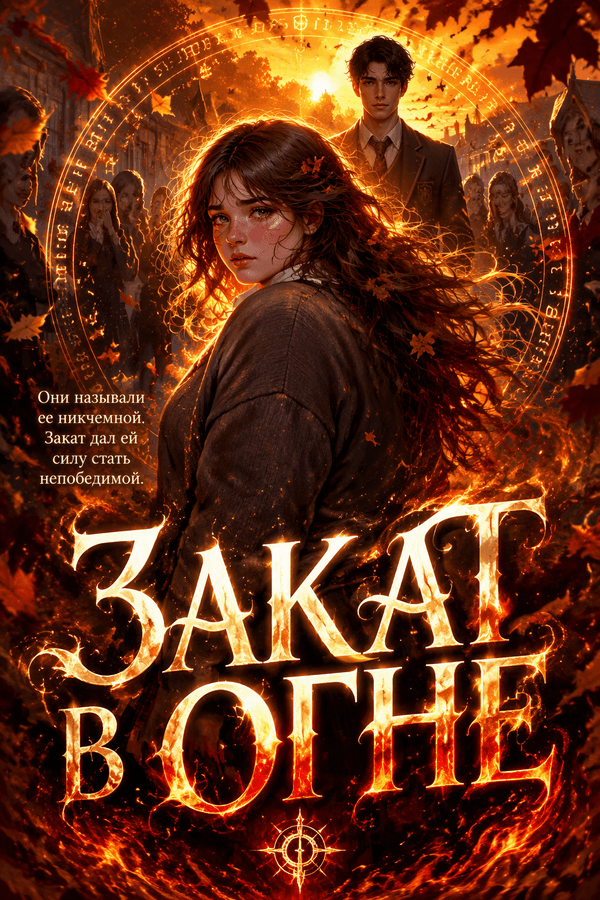 Закат в огне