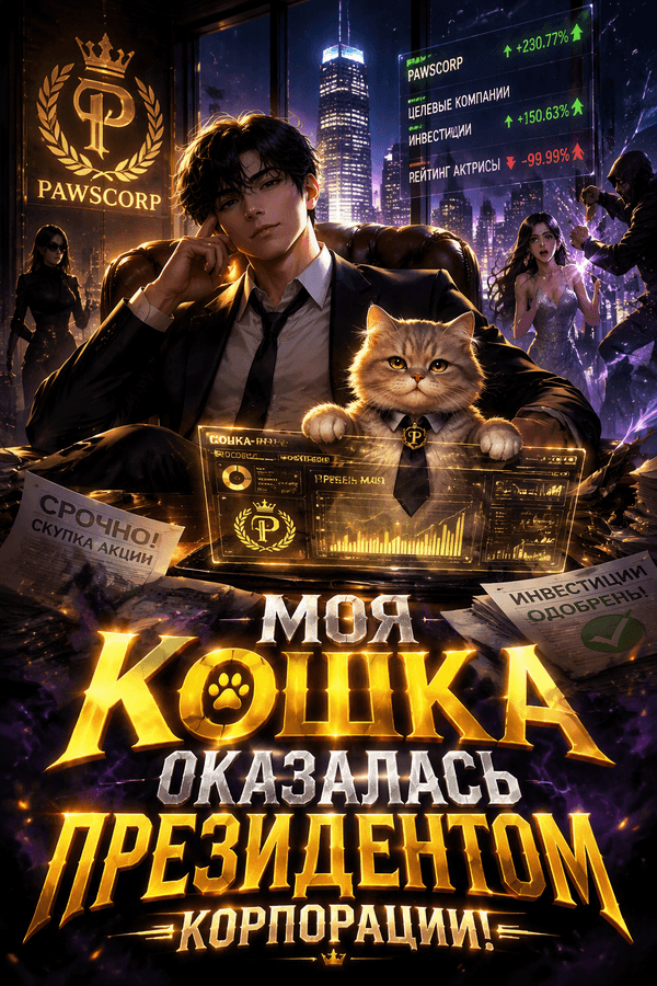 Моя кошка оказалась президентом корпорации!