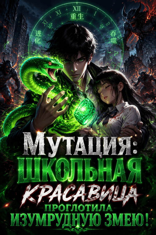 Мутация: Школьная красавица проглотила изумрудную змею!