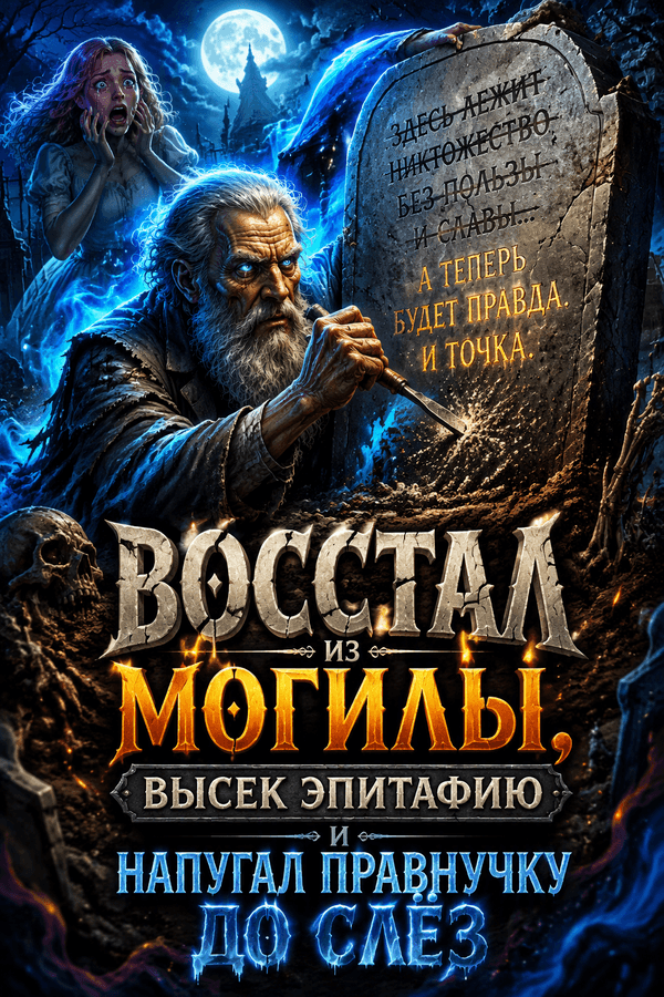 Восстал из могилы, высек эпитафию и напугал правнучку до слёз