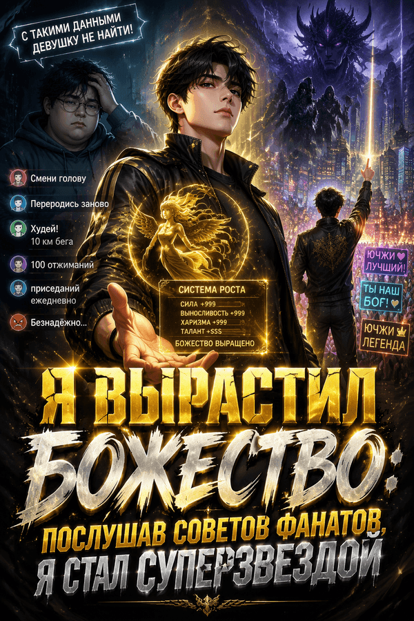 Я вырастил божество: послушав советов фанатов, я стал суперзвездой