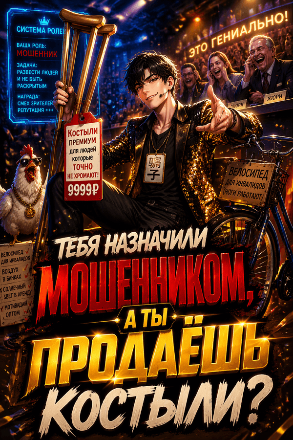 Тебя назначили мошенником, а ты продаёшь костыли?