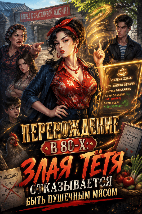 Перерождение в 80-х: Злая тётя отказывается быть пушечным мясом