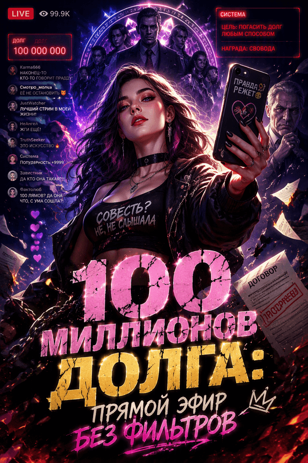 100 миллионов долга: прямой эфир без фильтров