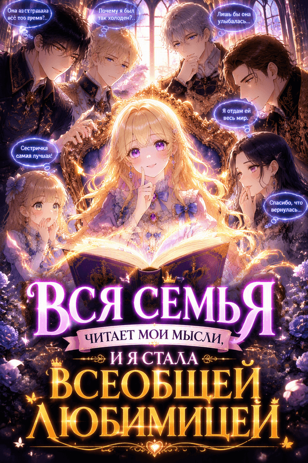 Вся семья читает мои мысли, и я стала всеобщей любимицей