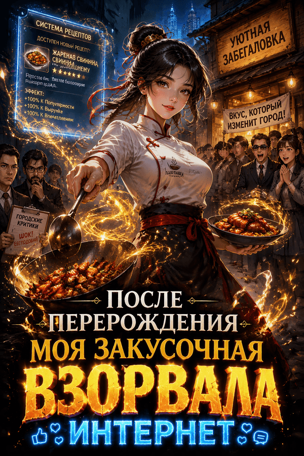 После перерождения моя закусочная взорвала интернет