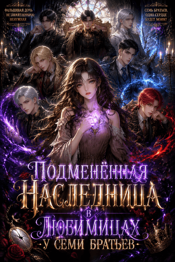 Подменённая наследница в любимицах у семи братьев