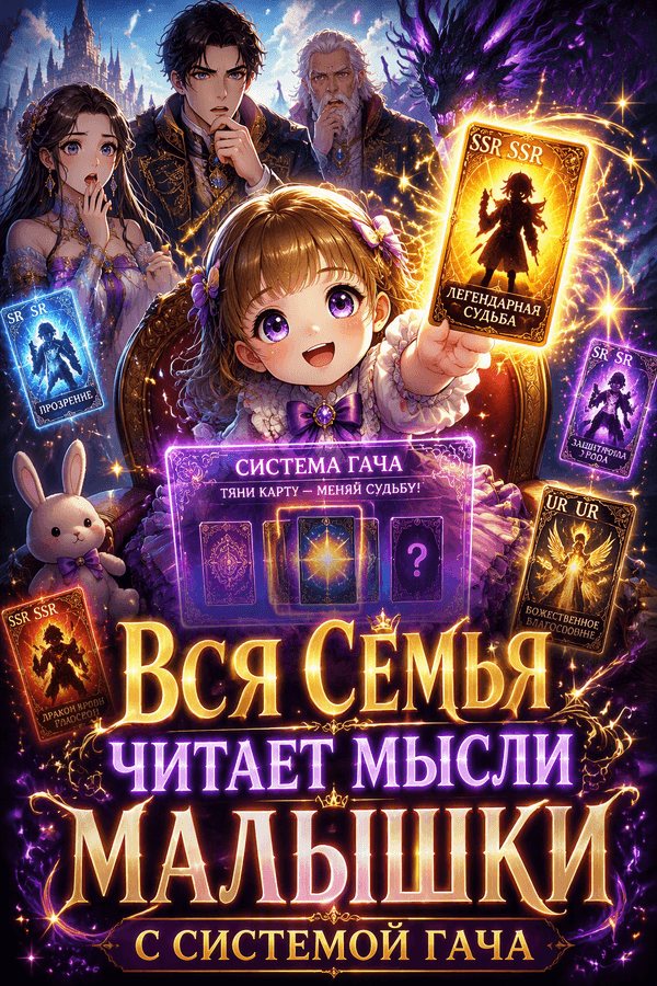 Вся семья читает мысли малышки с системой гача