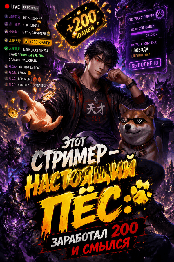 Этот стример — настоящий пёс: заработал 200 и смылся