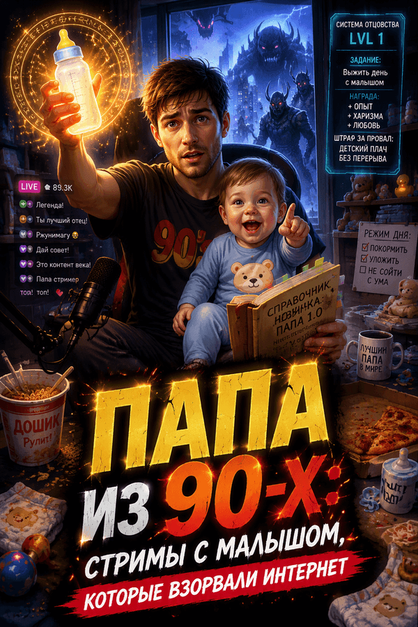 Папа из 90-х: Стримы с малышом, которые взорвали интернет