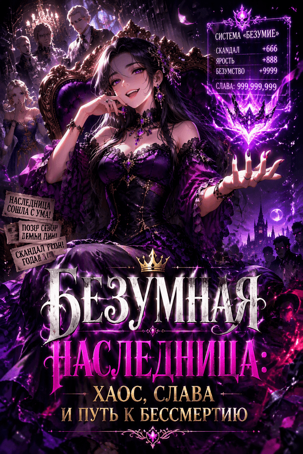 Безумная наследница: Хаос, слава и путь к бессмертию