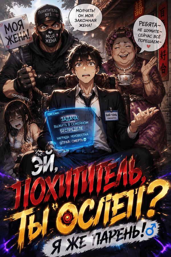 Эй, похититель, ты ослеп? Я же парень!