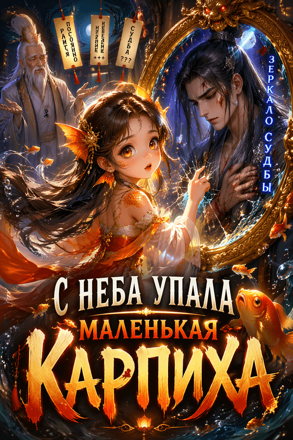С неба упала маленькая карпиха