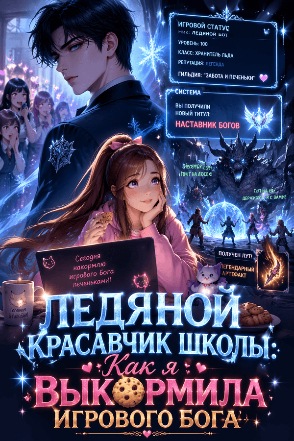 Ледяной красавчик школы: Как я выкормила игрового бога