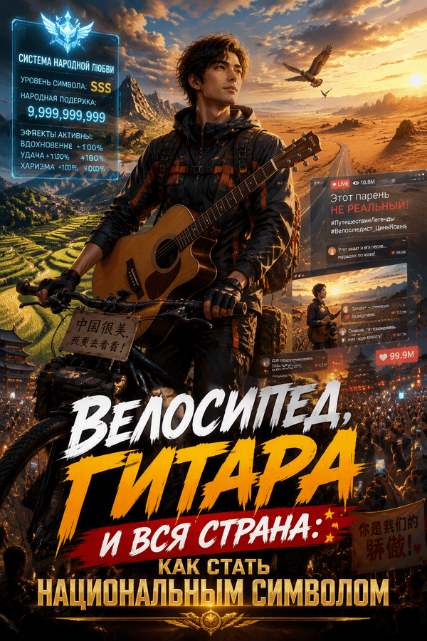 Велосипед, гитара и вся страна: как стать национальным символом