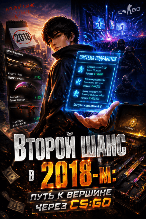 Второй шанс в 2018-м: Путь к вершине через CS:GO