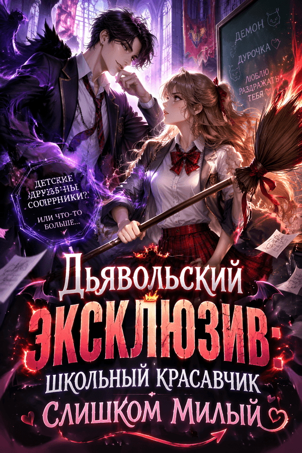 Дьявольский эксклюзив: школьный красавчик слишком милый