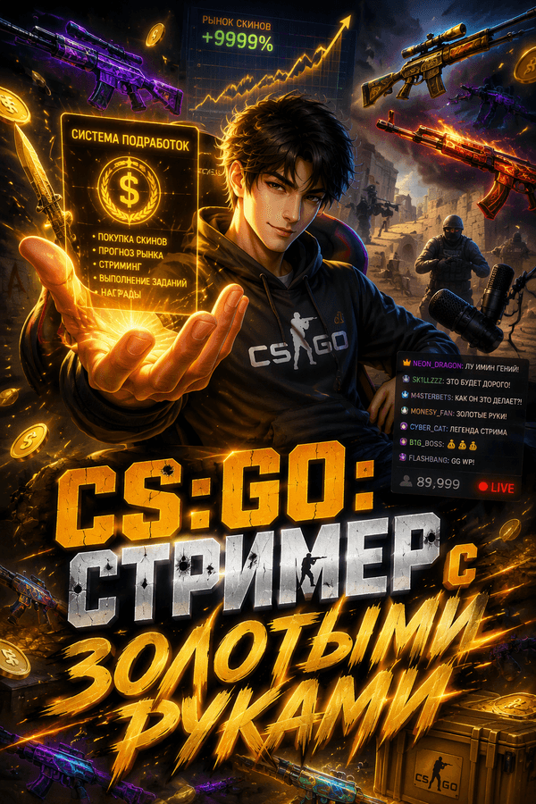 CS:GO: Стример с золотыми руками
