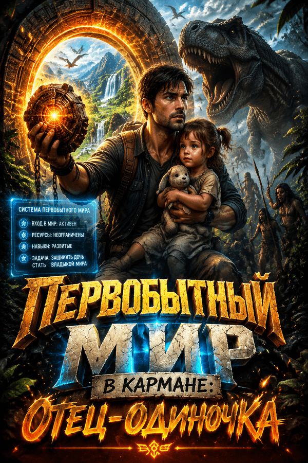 Первобытный мир в кармане: Отец-одиночка