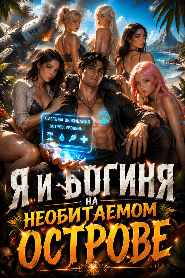 Я и богиня на необитаемом острове