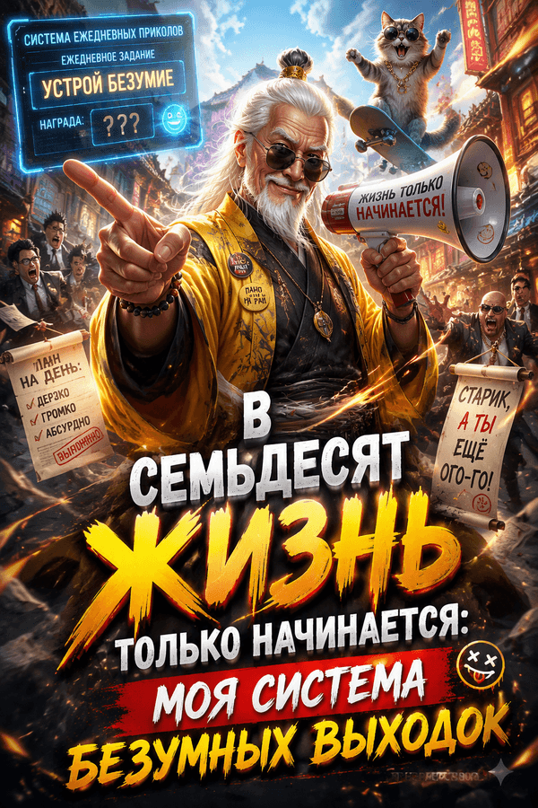 В семьдесят жизнь только начинается: Моя система безумных выходок