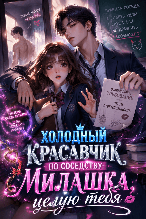 Холодный красавчик по соседству: Милашка, целую тебя