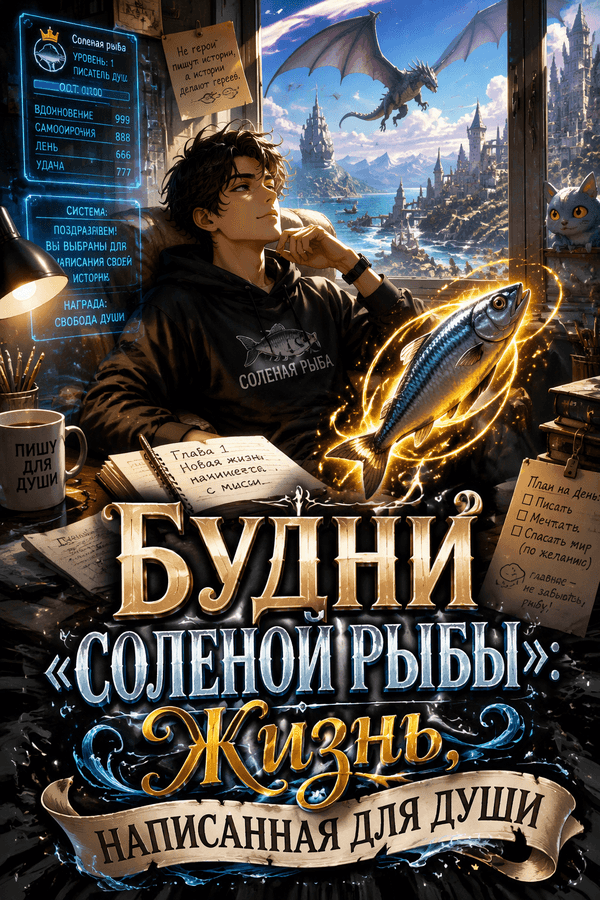 Будни «соленой рыбы»: Жизнь, написанная для души