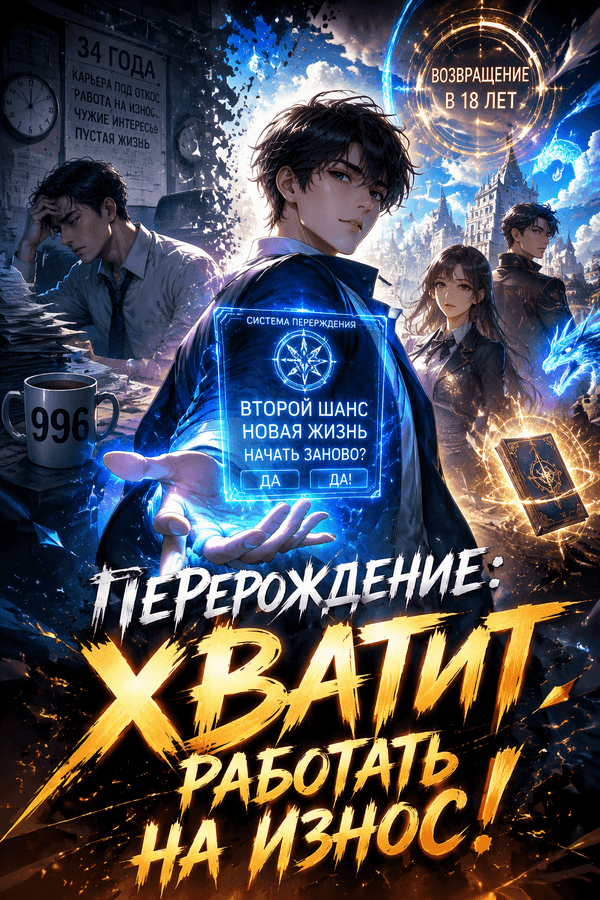 Перерождение: Хватит работать на износ!