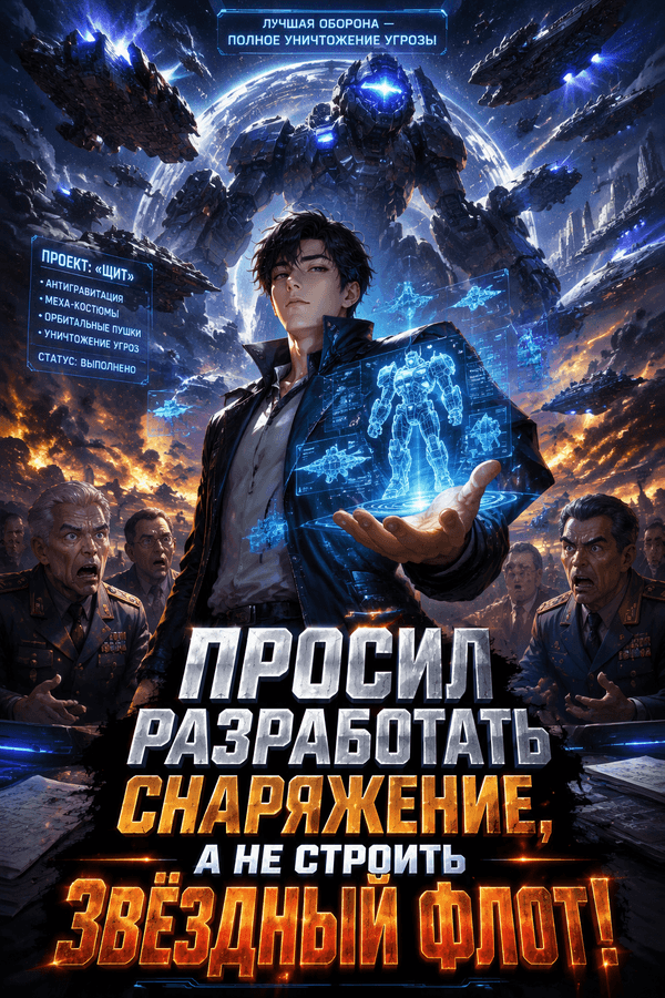 Просил разработать снаряжение, а не строить звёздный флот!