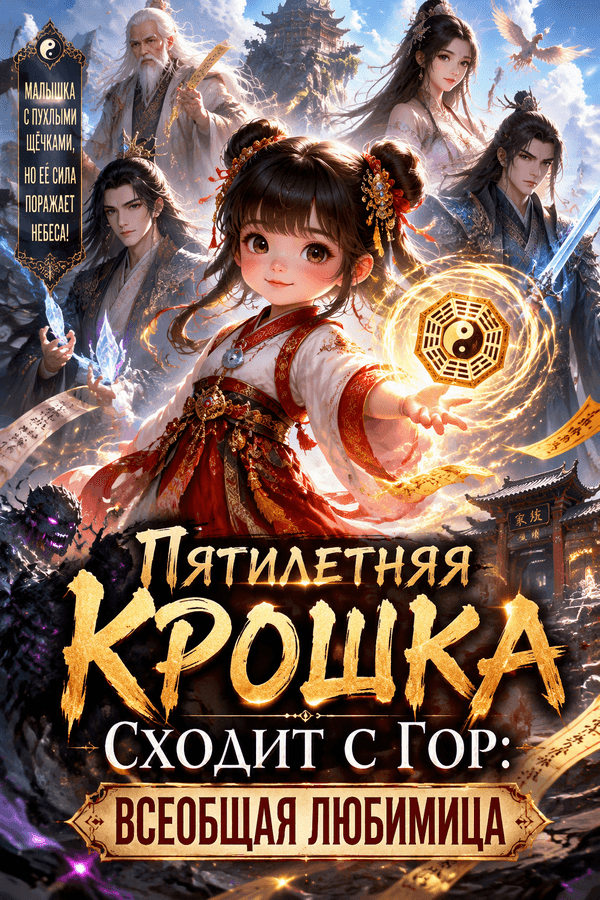 Пятилетняя крошка сходит с гор: всеобщая любимица