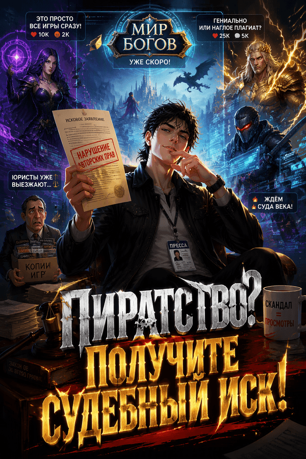 Пиратство? Получите судебный иск!