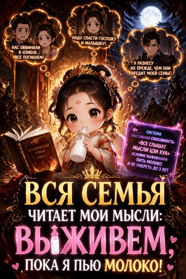 Вся семья читает мои мысли: выживем, пока я пью молоко!