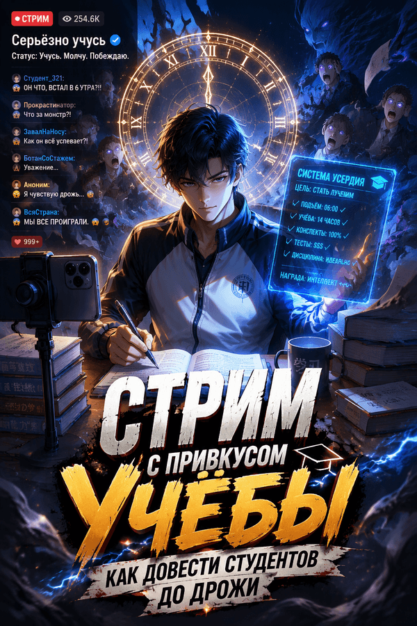 Стрим с привкусом учёбы: как довести студентов до дрожи