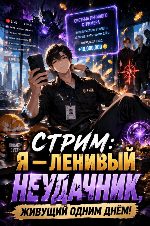 Стрим: Я — ленивый неудачник, живущий одним днём!