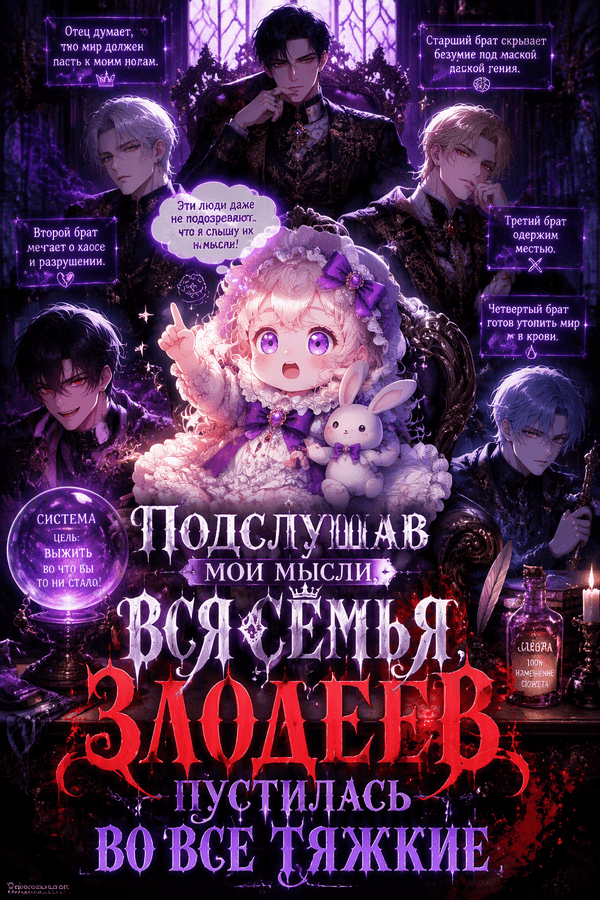 Подслушав мои мысли, вся семья злодеев пустилась во все тяжкие