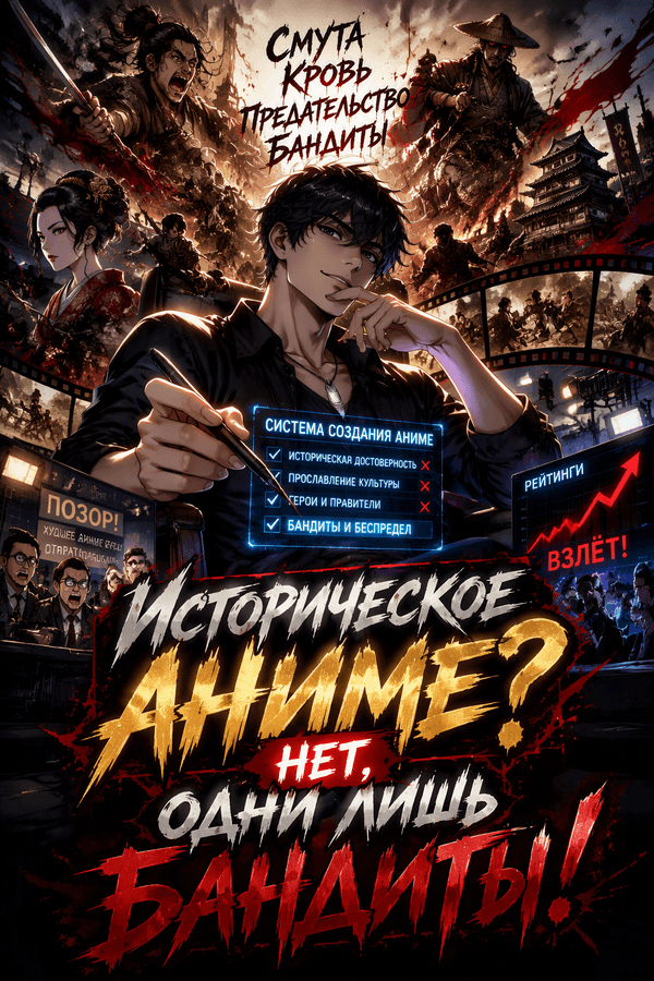 Историческое аниме? Нет, одни лишь бандиты!