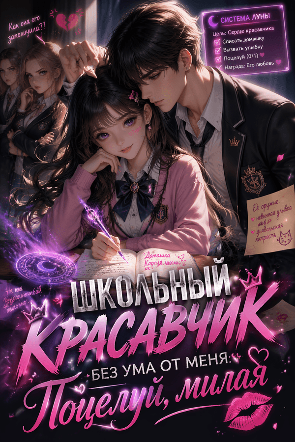 Школьный красавчик без ума от меня: Поцелуй, милая
