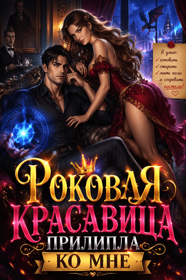 Роковая красавица прилипла ко мне