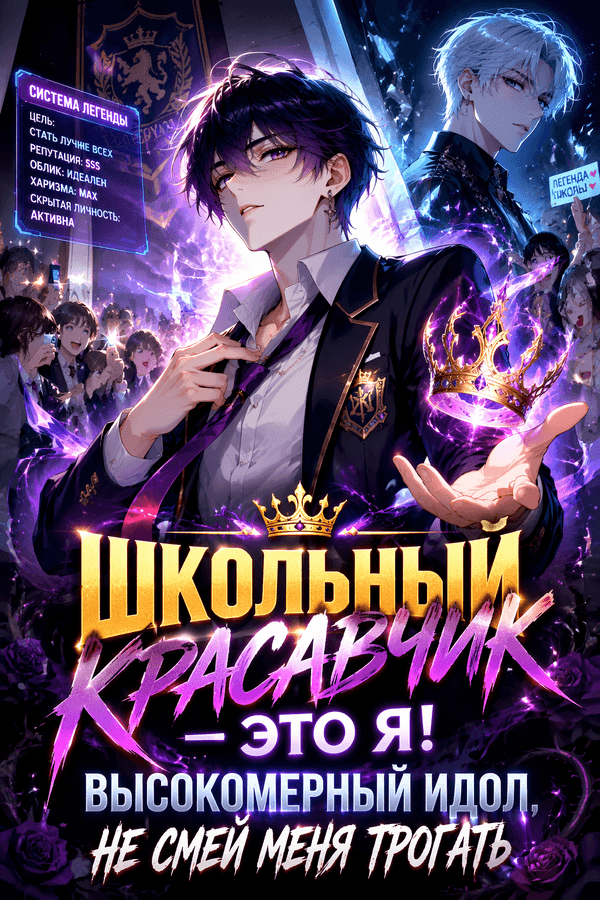 Школьный красавчик — это я! Высокомерный идол, не смей меня трогать