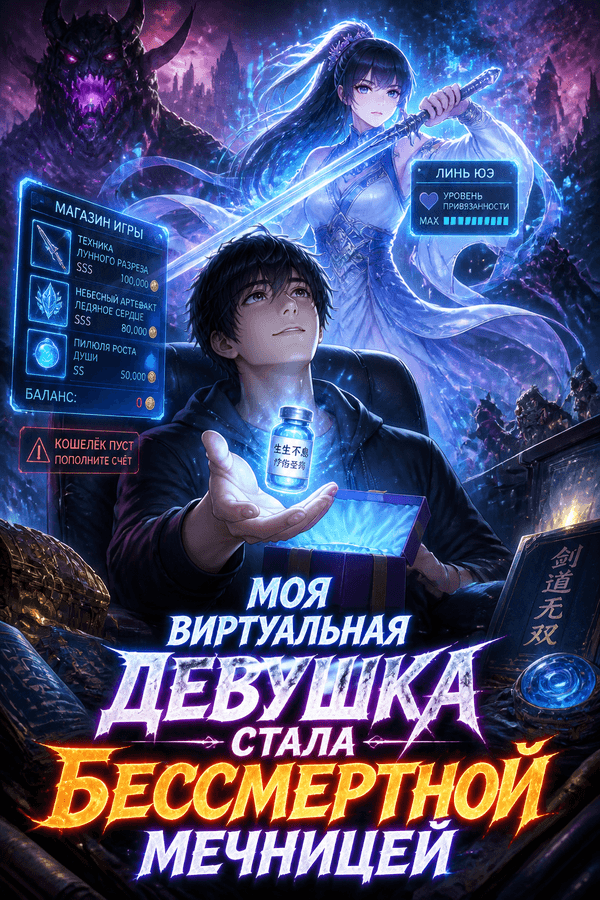 Моя виртуальная девушка стала бессмертной мечницей
