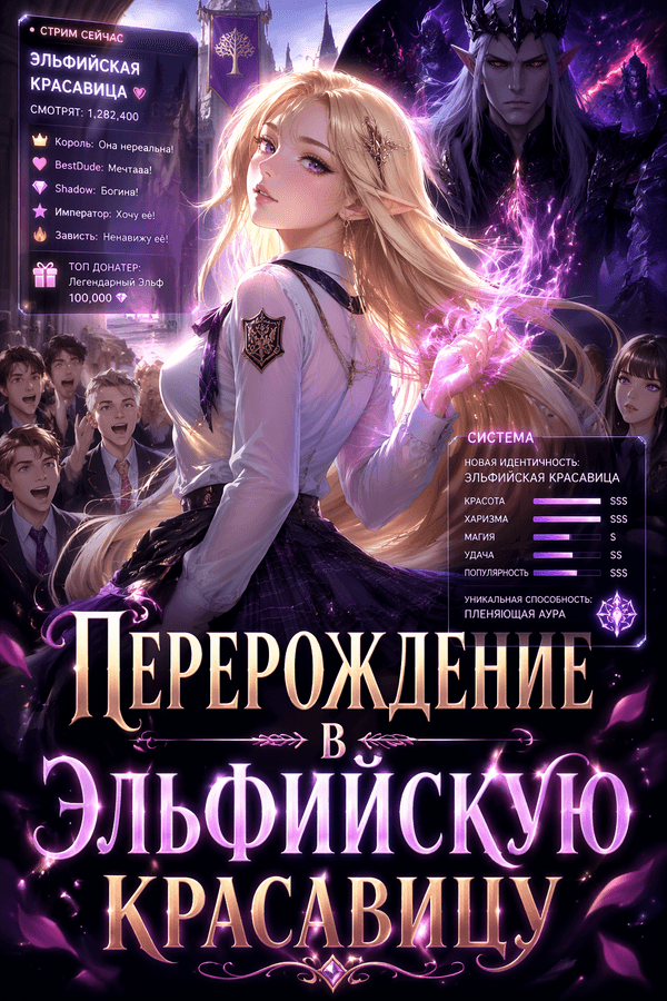 Перерождение в эльфийскую красавицу