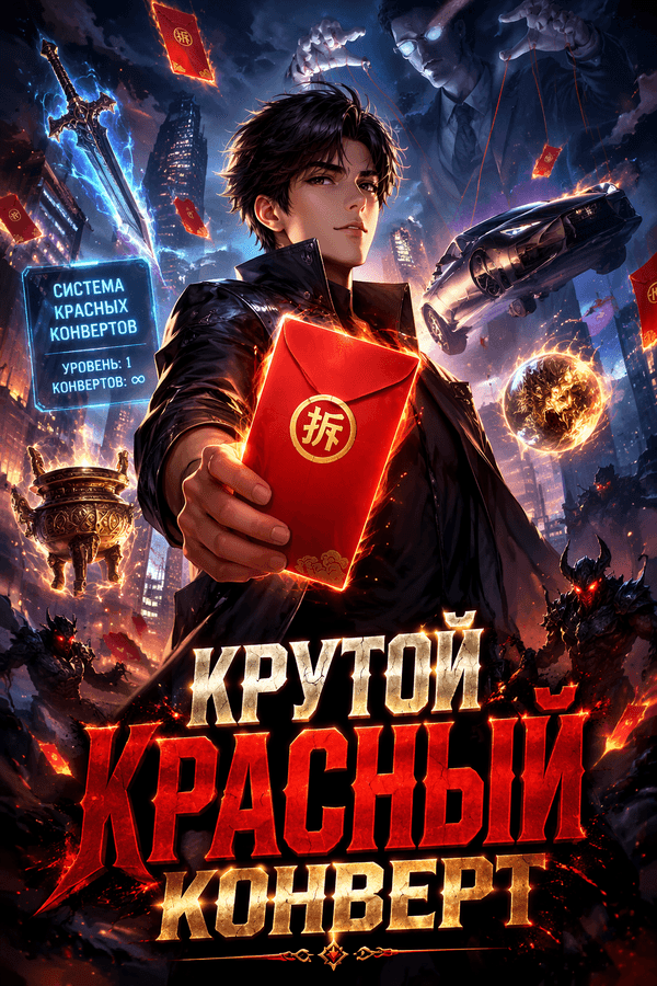 Крутой красный конверт