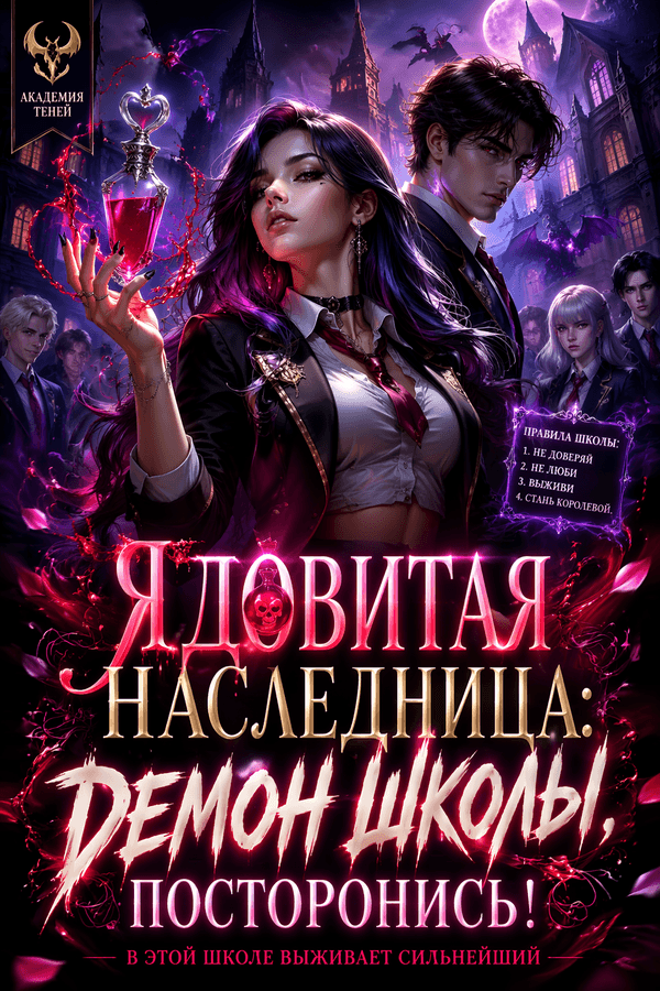 Ядовитая наследница: Демон школы, посторонись!