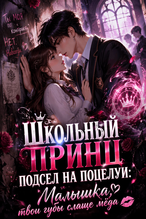 Школьный принц подсел на поцелуи: Малышка, твои губы слаще мёда