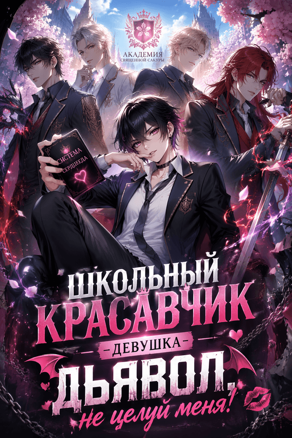 Школьный красавчик — девушка: Дьявол, не целуй меня!