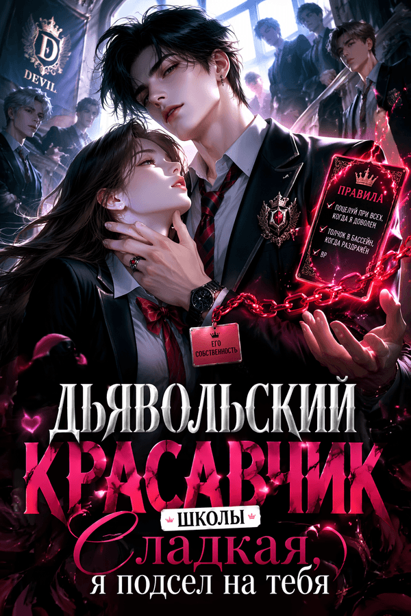 Дьявольский красавчик школы: Сладкая, я подсел на тебя