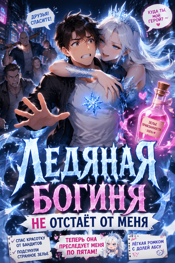 Ледяная богиня не отстаёт от меня