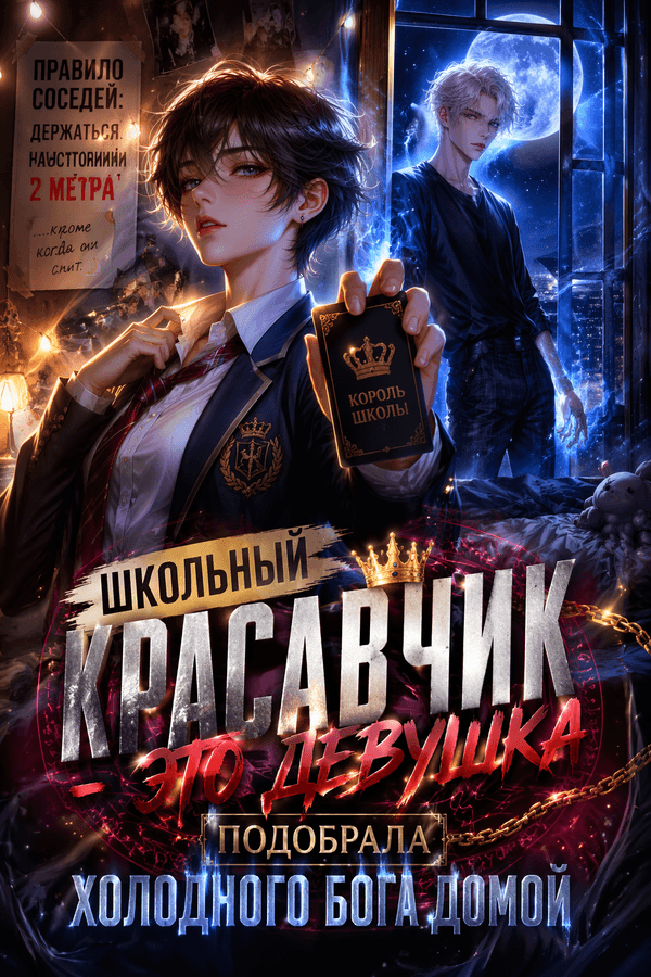 Школьный красавчик — это девушка: Подобрала холодного бога домой
