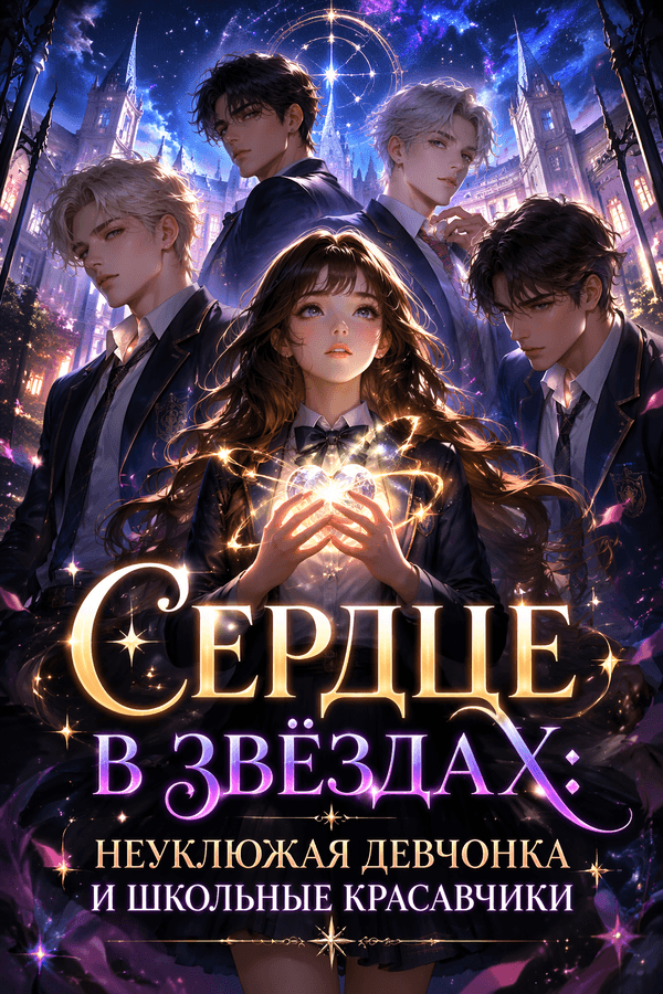 Сердце в звёздах: Неуклюжая девчонка и школьные красавчики