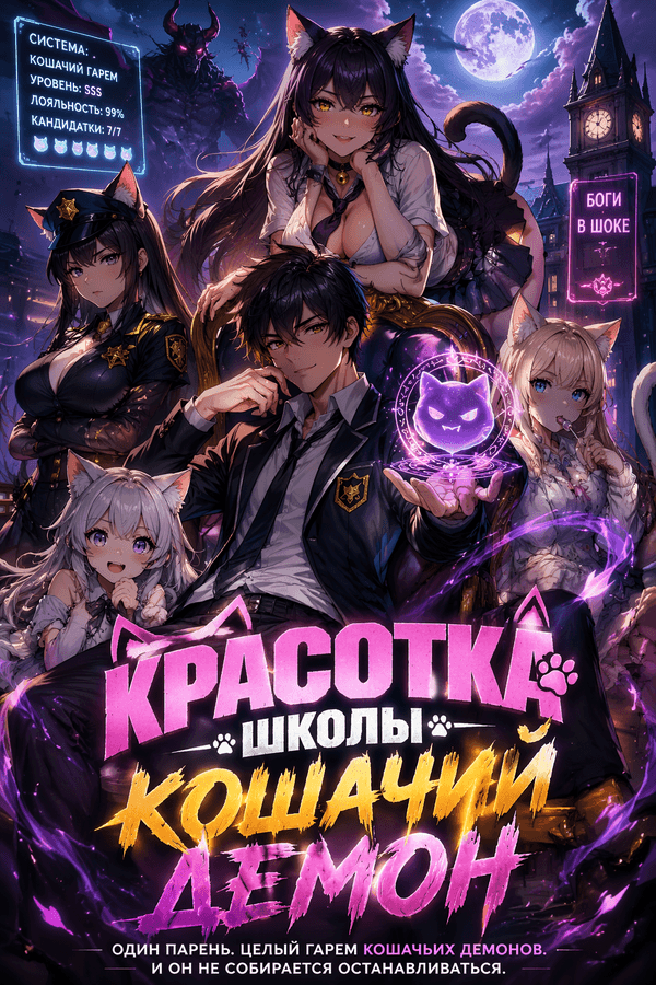 Красотка школы — кошачий демон